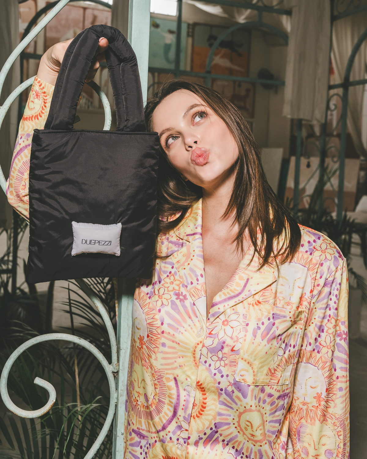 LITTLE PUFFY BLACK - BAG