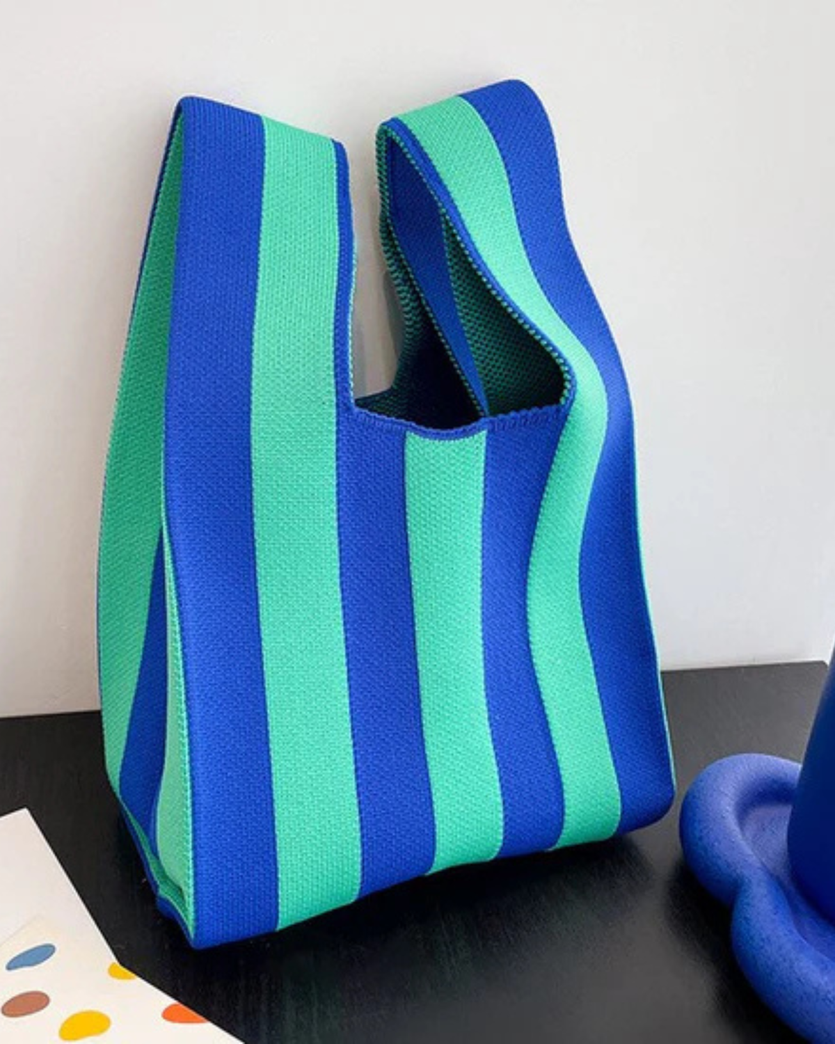 BLU&GREEN STRIPES